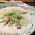クック5E2Q86☆'s cooksnap of when they made 白菜とベーコンのクリーム煮.