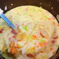 はるまままま's cooksnap of when they made 野菜たっぷり和風ミルクスープ.