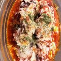 ぶぅ〜ころ's cooksnap of when they made なすの豚ひき肉はさみ焼き.