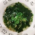 さおりらっくま's cooksnap of when they made 超簡単！！でもお店の味の即席わかめスープ.