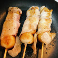 黒豆にゃんこ☆'s cooksnap of when they made まだ試してないの？！豚巻きみたらし団子.