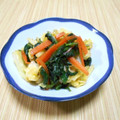 ＠迷子＠'s cooksnap of when they made キャベツとほうれん草の中華和え.