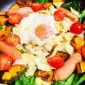 あっこ姉's cooksnap of when they made 【京田辺発】彩り野菜のソーセージエッグ.