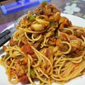 kyuuさん's cooksnap of when they made #野菜たっぷりミートスパゲッティ.