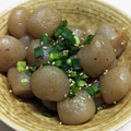 新妻あや's cooksnap of when they made ＊焦がし蒟蒻＊.