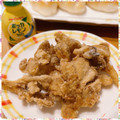 nakamucchi's cooksnap of when they made 舞茸のから揚げ☆すだち添え.