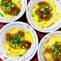 ふたごゆき's cooksnap of when they made ５分で完成！もやしと卵のあんかけ.