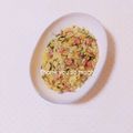 まあまま☆0403's cooksnap of when they made ベーコンとじゃこの焼き飯.