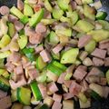 なしめぐ's cooksnap of when they made ズッキーニとベーコンの炒め物.
