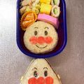 Chaaa_room's cooksnap of when they made キャラ弁☆アンパンマン＊バイキンマン.