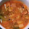kaori238's cooksnap of when they made １５分でできるミネストローネ.