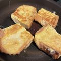 ロン子's cooksnap of when they made 5分で完成！染みじゅわフレンチトースト♡.