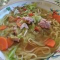 まりゆりひろこ's cooksnap of when they made 五目あんかけラーメン♪簡単野菜豚肉スープ.