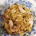 ☆アンシェル☆'s cooksnap of when they made 簡単！鶏ササミとキャベツの♡和風パスタ.