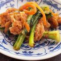 クックG1CG0C☆'s cooksnap of when they made 常備菜にも！小松菜のおかか炒め.