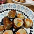 つの子's cooksnap of when they made ニンニクの芽と人参の肉巻き♪お弁当にも♪.