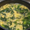 mahorou's cooksnap of when they made ほうれん草と卵のとろとろスープ.