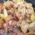 さんちゃん（╹◡╹）'s cooksnap of when they made 豚バラ大根と葱☆生姜甘辛味噌炒め.