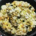 roll21's cooksnap of when they made ☆じゃこと野沢菜の和風チャーハン☆.