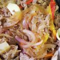miyam315's cooksnap of when they made 牛バラ肉と春雨のオイスターソース炒め.