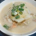 クックK3DI0Y's cooksnap of when they made 【農家のレシピ】酒かす鍋.