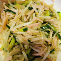 Reo14☆'s cooksnap of when they made きゅうりともやしの中華サラダ。簡単☆.