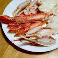 ルぴあ's cooksnap of when they made ズワイ蟹（ボイル）の美味しい食べ方.