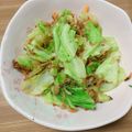クックMVXCM0☆'s cooksnap of when they made 春キャベツと桜海老の蒸し煮.