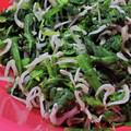 くまぁも's cooksnap of when they made ほうれん草とジャコの和え物.