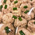 なーなちゃん's cooksnap of when they made レンチンで簡単☆ヘルシー笠増し皮なし焼売.