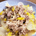 ミアンミアン's cooksnap of when they made 豚肉と白菜しめじの味噌マヨ炒め.