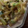 MULA's cooksnap of when they made 白菜のニンニク炒め煮〜作り置き〜.