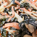 まめこ２００４'s cooksnap of when they made ゴボウとワカメとちくわのゴママヨサラダ.