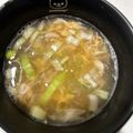 ♡mio1216♡'s cooksnap of when they made かに玉スープ.