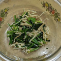ラリー＆サラ's cooksnap of when they made お弁当★ほうれん草とえのきナムル★.