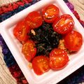 めぐ＊ぴぃ's cooksnap of when they made ひきわり納豆プチトマト塩こんぶ.