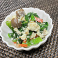 いけきょー。's cooksnap of when they made 家庭料理の定番！ほうれん草の白和え.