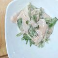 ぼんぐ２８８'s cooksnap of when they made れんこんと水菜の明太子マヨサラダ.