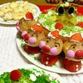 aymtky★'s cooksnap of when they made クリスマス☆アンパンマンのいちごサンタ☆.