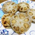 ピング〜's cooksnap of when they made レンジでレンコンのはさみ蒸し.