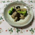 yesmama's cooksnap of when they made 霜降りひらたけと鶏肉のサッと煮.