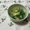 yesmama's cooksnap of when they made 春雨とニラの卵スープ.