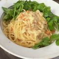 Qu_chan's cooksnap of when they made うにクリームパスタ.
