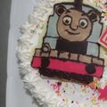 くまもんlove's cooksnap of when they made キャラケーキ（トーマス）.