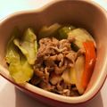 ハムちゃんず♡'s cooksnap of when they made キャベツと豚肉の作り置きおかずサラダ。.