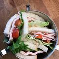 Ruriluru's cooksnap of when they made トマト、きゅうりサンドイッチ.