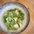 みるく茶's cooksnap of when they made ★簡単♪ﾚﾀｽ,ｾﾛﾘ,玉子のｻﾗﾀﾞ★.