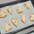 ハチ子＊°'s cooksnap of when they made ザクザク！チョコチャンクスコーン.