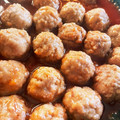 あるゴジラ's cooksnap of when they made 超簡単☆お弁当の友イシイのミートボール風.