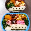 Chaaa_room's cooksnap of when they made #新幹線#キャラ弁.